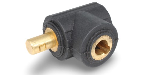 Conector aéreo macho doble...