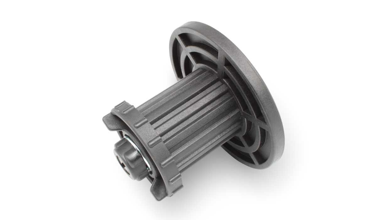 Eje sujeción bobina 5Kg 1 tornillo